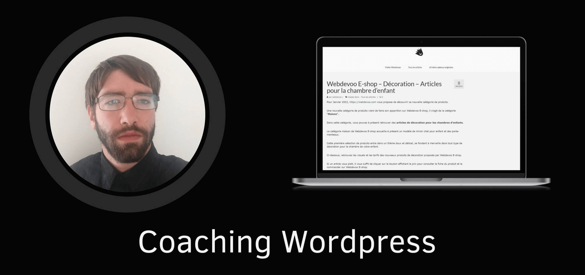 Coaching Wordpress avec Webdevoo